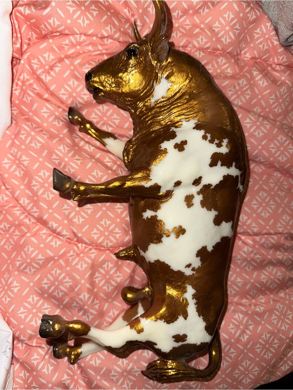 2021 Breyer Fest Knossos Bull Gold. One of 200 made.